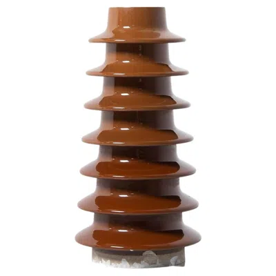 Pre-owned Richard Ginori Giovanni Gariboldi Electric Insulator , Italy, 1950 In Brown