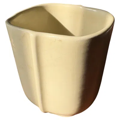 Pre-owned Richard Ginori Giovanni Gariboldi Pottery/ceramic Vase/vessel / San Cristoforo In Sand