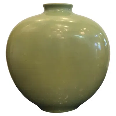 Pre-owned Richard Ginori Giovanni Gariboldi Vase Ceramic 1950 Italy In Brown