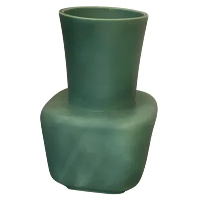 Pre-owned Richard Ginori Giovanni Gariboldi Vase Ceramic 1950 Italy In Transparent