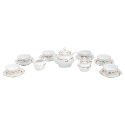 Pre-owned Richard Ginori Porcelain Coffee Service, 1939 In Gray