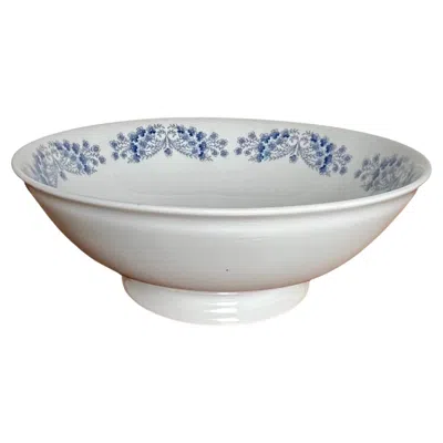Pre-owned Richard Ginori Vintage  Serving Bowl Italy In Gray