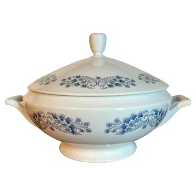 Pre-owned Richard Ginori Vintage  Soup Tureen Covered Dish Italy In Gray