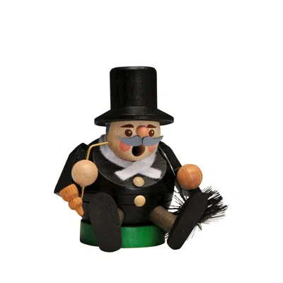 Richard Glaesser Incense Burner - Mini Chimney Sweep In Black