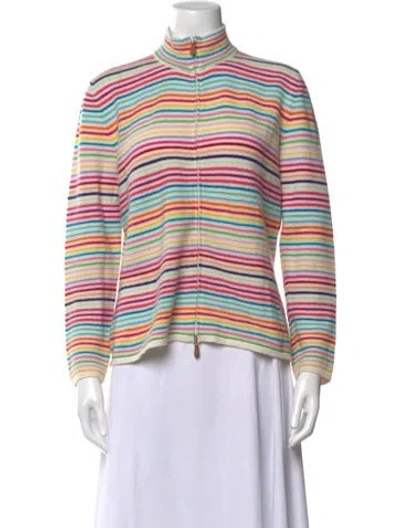 Pre-owned Richard Grand Cashmere Striped Sweater In Multicolor