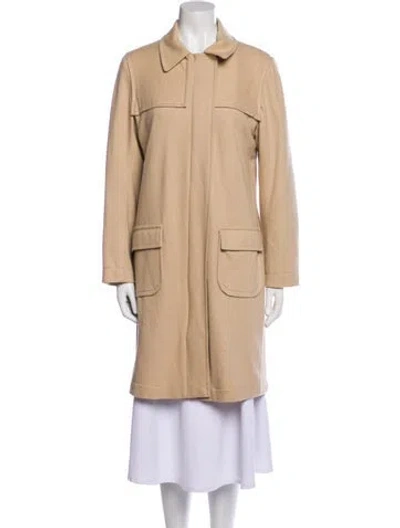 Pre-owned Richard Grand Cashmere Trench Coat In Neutral