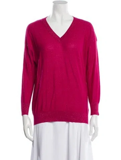 Pre-owned Richard Grand Vintage Cashmere Sweater In Pink