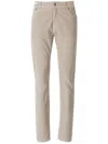 Richard J Brown Richard J. Brown Corduroy Cotton Jeans In Neutrals