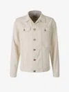 Richard J Brown Richard J. Brown Technical Cotton Jacket In Beige