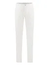 Richard J Brown Richard J. Brown Corduroy Cotton Jeans In White