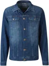 Richard J Brown Richard J. Brown Cotton Denim Jacket In Blue