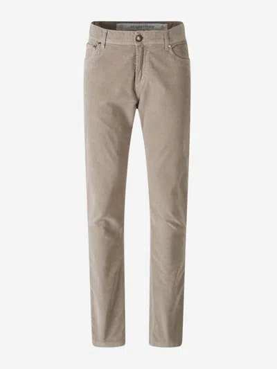 Richard J Brown Richard J. Brown Five Pocket Trousers In Beige