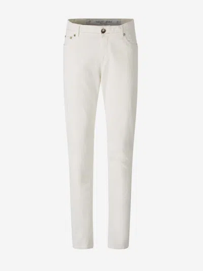 Richard J Brown Richard J. Brown Five Pocket Trousers In White