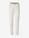 Richard J Brown Richard J. Brown Corduroy Cotton Jeans In White
