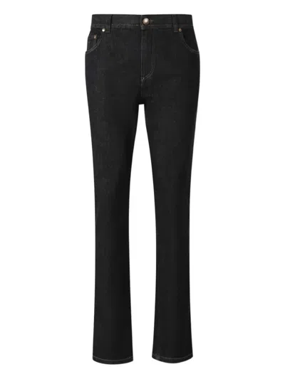 RICHARD J BROWN LOGO-PLAQUE JEANS
