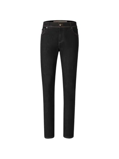 Richard J Brown Logo-patch Jeans In Black