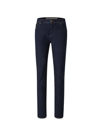 Richard J Brown Logo-patch Straight-leg Jeans In Blue