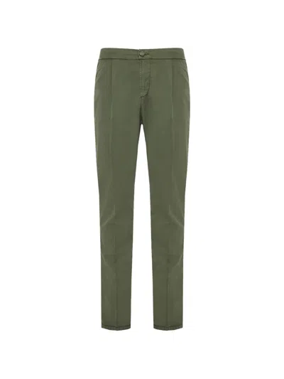 Richard J Brown Logo-patch Tailored Trousers In Green