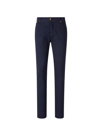 Richard J Brown Milano Logo-patch Straight-leg Jeans In Blue