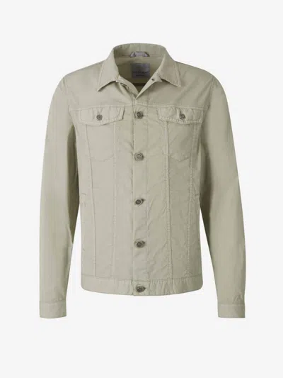 Richard J Brown Richard J. Brown Technical Cotton Jacket In Beige