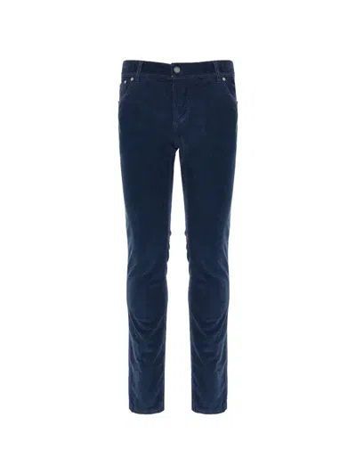 Richard J Brown Tokyo Corduroy Trousers In Blue
