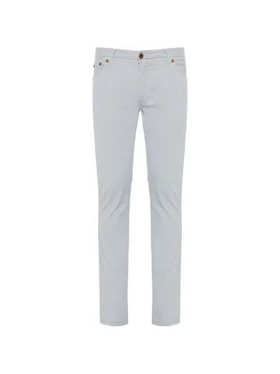 Richard J Brown Tokyo Logo-embroidered Slim-fit Trousers In White