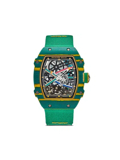Pre-owned Richard Mille 2023  Rm 67-02 Wayde Van Niekerk 47mm In Green