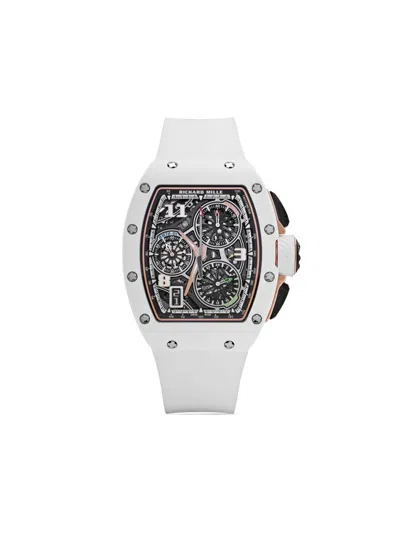 Pre-owned Richard Mille 2023  Rm 72-01 Lifestyle In-house Chronograph 47mm In White