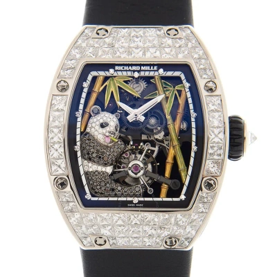 Richard Mille Diamond Tourbillon Panda Men's Watch Rm26-01 In Multi