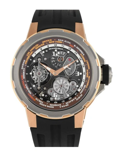 Richard Mille Men's Worldtimer Watch, Circa 2021 (authentic ) In Multi