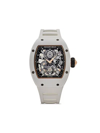 Pre-owned Richard Mille  Rm 17-01 40mm In Silver