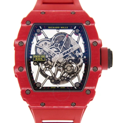 Richard Mille Rafael Nadal Automatic Men's Watch Rm35-02 In Red