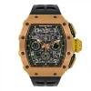 RICHARD MILLE RICHARD MILLE RICHARD MILLE CHRONOGRAPH AUTOMATIC MEN'S WATCH RM 11-03 RG
