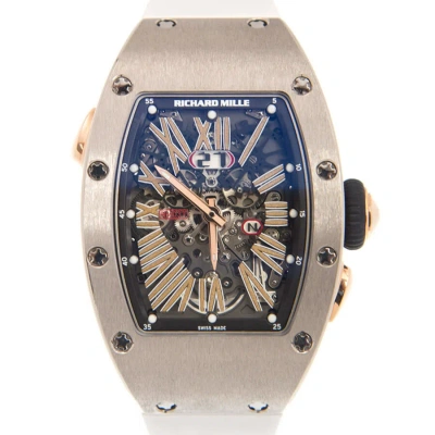 Richard Mille Rm 037 Automatic Silver Dial Ladies Watch Rm037 Ao Wg In Neutral