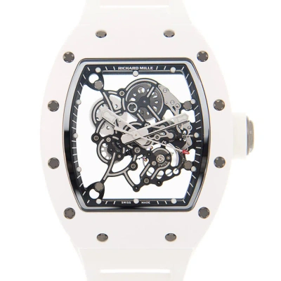 Richard Mille Rm 055 Bubba Watson Hand Wind Men's Watch Rm055 White