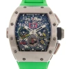 RICHARD MILLE RICHARD MILLE RM 11-02 FLYBACK CHRONOGRAPH DUAL TIME ZONE AUTOMATIC TITANIUM MEN'S WATCH RM11-02 TI