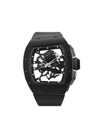 Pre-owned Richard Mille Rm 61 Yohan Blake 43mm In White