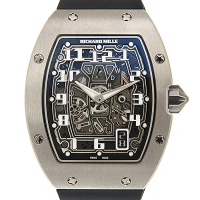 Richard Mille Rm 67 Extra Flat Automatic Black Dial Watch Rm67-01