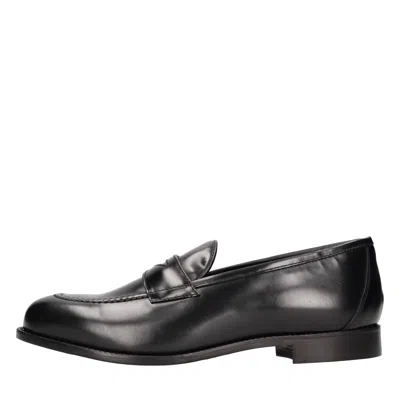 Richard Owen Richard Owe'n Flat Shoes Black In Nero Neri E Grigi
