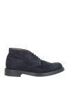 Richard Owen Richard Owe'n Man Ankle Boots Midnight Blue Size 7 Leather