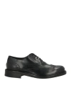 Richard Owen Richard Owe'n Man Lace-up Shoes Black Size 6 Leather In Black
