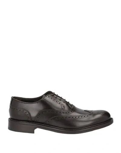 Richard Owen Richard Owe'n Man Lace-up Shoes Black Size 6 Leather
