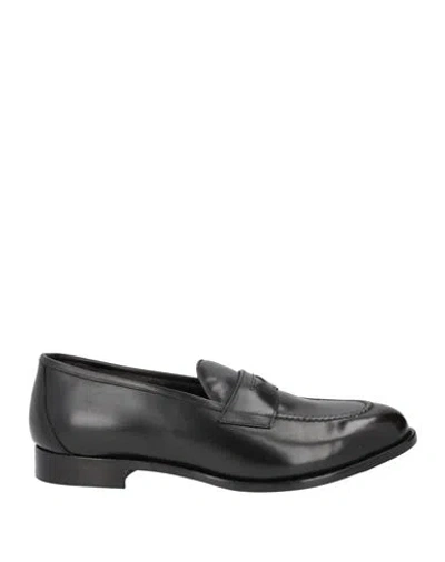 Richard Owen Richard Owe'n Man Loafers Black Size 7 Leather In Multi