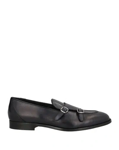 Richard Owen Richard Owe'n Man Loafers Midnight Blue Size 6 Calfskin