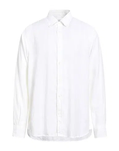 RICHARD OWEN RICHARD OWE'N MAN SHIRT IVORY SIZE 17 ½ LINEN
