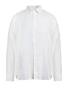 Richard Owen Richard Owe'n Man Shirt White Size 17 ½ Linen In White