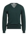 Richard Owen Richard Owe'n Man Sweater Dark Green Size 40 Virgin Wool