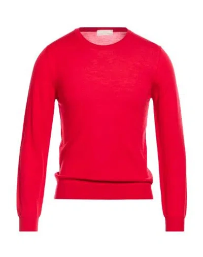Richard Owen Richard Owe'n Man Sweater Red Size 36 Virgin Wool