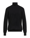 Richard Owen Richard Owe'n Man Turtleneck Black Size 3xl Wool In Black