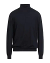 Richard Owen Richard Owe'n Man Turtleneck Midnight Blue Size 50 Virgin Wool